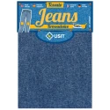 Saldastrappi termoadesivo jeans in resistente tessuto denim si applica senza cucire - Usit
