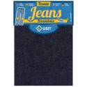 Heat-activated jeans patch made of durable denim fabric, can be applied without sewing - Usit