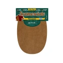 Mini suede patches 13x9cm heat-activated pack of 2