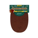 Mini suede patches 13x9cm heat-activated pack of 2