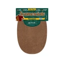 Mini suede patches 13x9cm heat-activated pack of 2