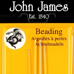 John James beading needles size 10-13 assorted pack 2