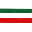 40mm elastic ribbon tricolour Italy