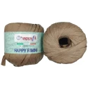 Rafia 100% naturale filato Miss Tricot Panama Happy Rimini gomitolo da 50g. - colore 122 Beige Tortora