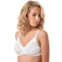 Reggiseno senza ferretto in puro cotone operato e traspirante - 93 Falck by Sì è Lei