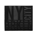 Scudetto nero NY City applicazione patch ricamata adesiva - Modidea
