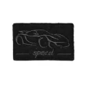 Speed Supercar embroidered iron-on patch by Modidea