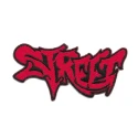 Graffiti street lettering embroidered iron-on patch
