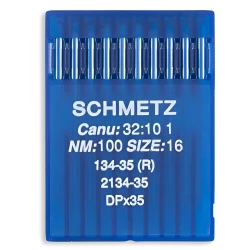 Schmetz 10 Aghi misura 100 sistema 134-35R Canu:32:10 per macchina da cucire industriale