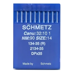 Schmetz 10 Aghi misura 90 sistema 134-35R Canu:32:10 per macchina da cucire industriale