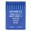 Schmetz 10 needles, size 90, system 134-35R Canu:32:10 for industrial sewing machines