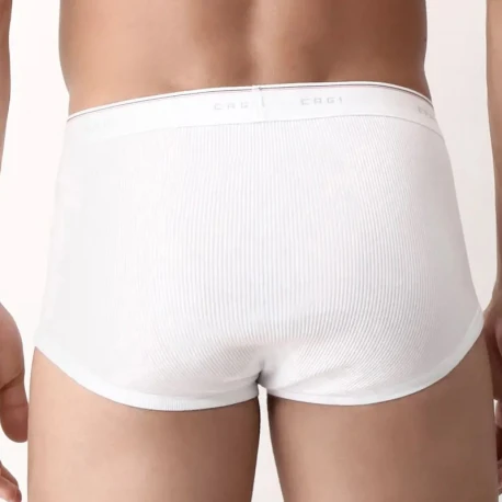 Slip Maxi da uomo in cotone a costine con apertura frontale Cagi articolo 1200