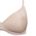 Reggiseno imbottito con coppe graduate e preformate cipria, senza ferretto - 1556 Sì è Lei intimo