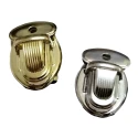 Chiusura a cartella piccola in metallo per borse fatte a mano