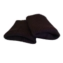 Heavy bomber jacket cuffs, reinforced ribbing, pack of 2