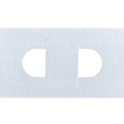 Riloga con passante per Tende su Bastone 90mm trasparente - 1048/9 Filmar 2