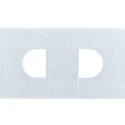 Riloga con passante per Tende su Bastone 90mm trasparente - 1048/9 Filmar