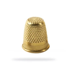 Ditale 19mm in ottone nichelato