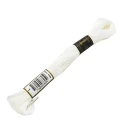 Anchor Cotone da Ricamo - Colore 01 Bianco - Coton à Broder matassina da 30m