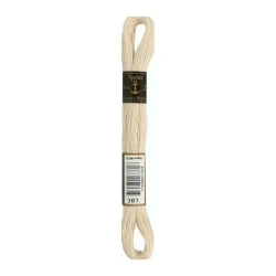 Anchor Embroidery Cotton - Colour 387 Ecru - 30m skein