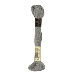 Anchor Cotone da Ricamo - Colore 399 grigio chiaro - Coton à Broder matassina da 30m