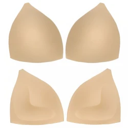 Coppe triangolari effetto push-up con imbottitura graduale per reggiseno e costumi - C111 Mas