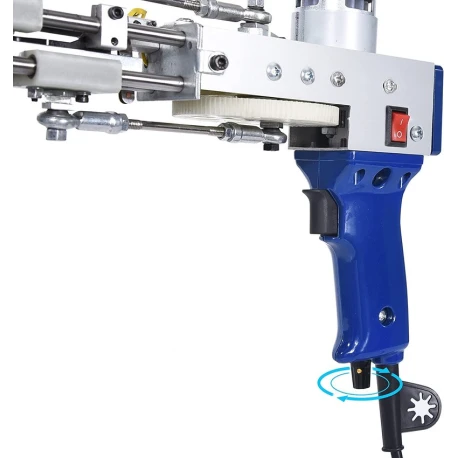 Tufting Gun for making handmade carpets with the Cut Pile technique