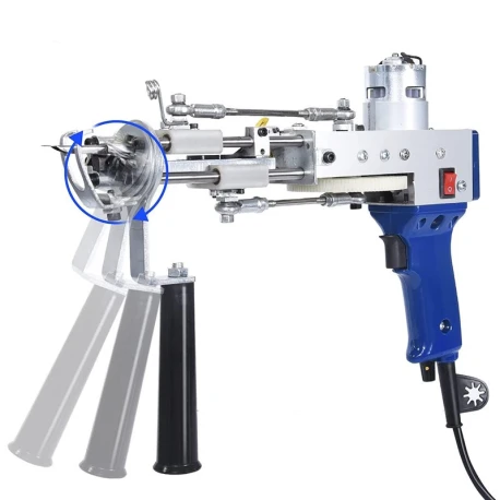 Tufting Gun per realizzare tappeti fatti a mano con la tecnica del Cut Pile