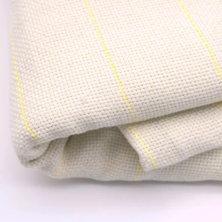 Monk fabric for Tufting Gun with yellow guide lines 100cm high