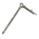 Chiusure clic clac a triangolo per realizzare trousse, pochette e borsellini 17 x 9 cm - MA166 Mas