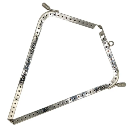 Triangular snap fasteners for making cosmetic bags, clutches and purses 17 x 9 cm - MA166Mas