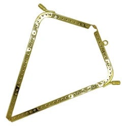 Chiusure clic clac a triangolo per realizzare trousse, pochette e borsellini 17 x 9 cm - MA166 Mas 2
