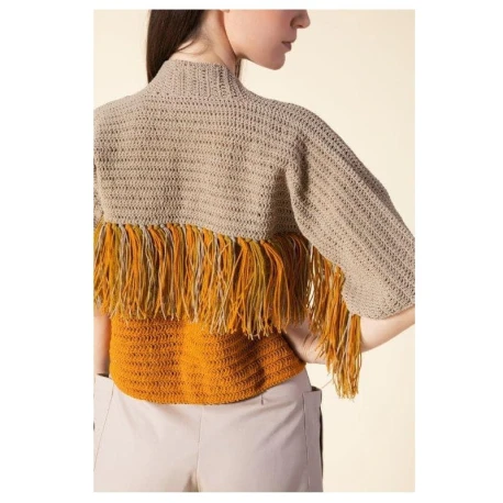 Filato effetto camoscio country di Miss Tricot CowBoy Happy Texas