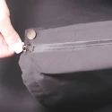 Cursore di ricambio per chiusura lampo zip gommata rovesciata antivento L - ZlideOn