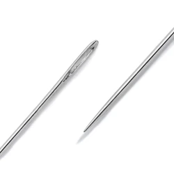 Pearl threading needles with silver eye - Prym 2