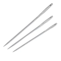 Crewel embroidery needles, with silver eye No. 5-10 assorted - Prym