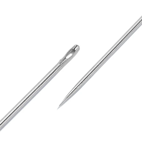 Aghi per cucire a mano medi 3-7 con cruna argento - 121305 Prym