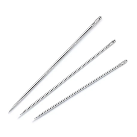 Aghi per cucire a mano medi 3-7 con cruna argento - 121305 Prym