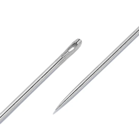 Hand sewing needles 3-7 long with silver eye