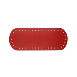 Fondi ovali piccoli in eco pelle per borsa - 21cm x 8cm - Mas 2