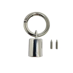 Terminals for making large bag handles with round gold snap hook - MA205 MAS 2