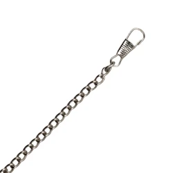Handles for bags, flattened metal chain nickel-free, gold colour - MA161 Mas 2