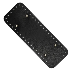 Fondi rettangolari in eco pelle con piedini per borsa - 28cm x 10cm - MA136 Mas 2