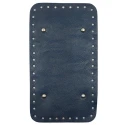 Fondo borsa rettangolare eco pelle 25x14 con piedini