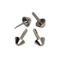 	Medium feet for bags 12mm silver - FF599/12Benox
