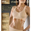 Top reggiseno modellante Push Up in microfibra liscia - Bellissima Intimo