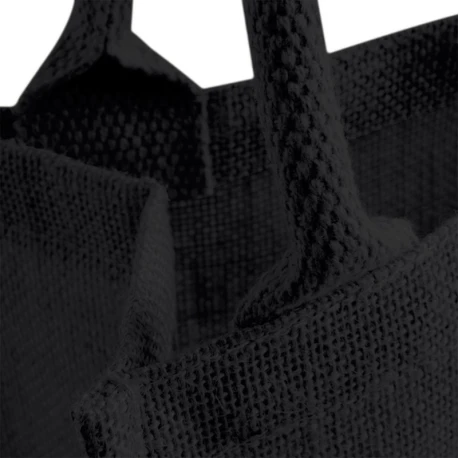 Black jute bag to personalise and decorate - Westford Mill
