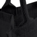 Black jute bag to personalise and decorate - Westford Mill