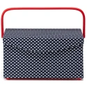 Compact, space-saving rectangular sewing basket - 612645Prym