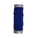 Filo elastico per cucito a mano e a macchina - 2700 Cucirini Tre Stelle marca DAMA spoletta 10m blu nazionale bluette